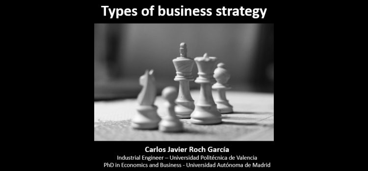 Short video: Different types of business strategies based on their formation process (Voice and subtitles in English)