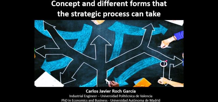 Short video: Concept and different forms that the strategic process can take (Voice and subtitles in English)